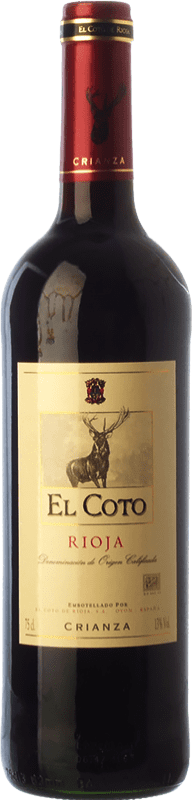 24,95 € 送料無料 | 赤ワイン Coto de Rioja 高齢者 D.O.Ca. Rioja マグナムボトル 1,5 L