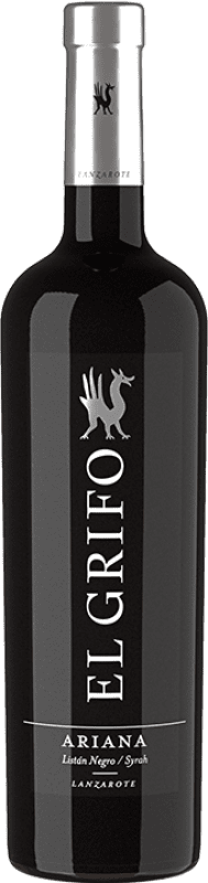 25,95 € | Red wine El Grifo Ariana Joven D.O. Lanzarote Canary Islands Spain Syrah, Listán Black Bottle 75 cl