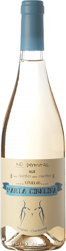 10,95 € | 白酒 El Linze Marta Cibelina I.G.P. Vino de la Tierra de Castilla 卡斯蒂利亚 - 拉曼恰 西班牙 Viognier, Chardonnay 75 cl