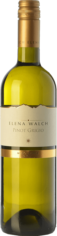 17,95 € | Белое вино Elena Walch Pinot Grigio D.O.C. Alto Adige Трентино-Альто-Адидже Италия Pinot Grey 75 cl