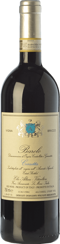 126,95 € | Красное вино Elio Altare Cerretta Vigna Bricco D.O.C.G. Barolo Пьемонте Италия Nebbiolo 75 cl