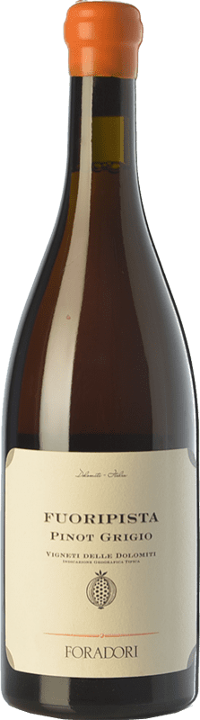 28,95 € Free Shipping | White wine Foradori Fuoripista Pinot Grigio I.G.T. Vigneti delle Dolomiti