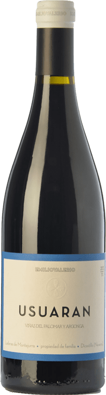 16,95 € | Red wine Emilio Valerio Usuarán Crianza D.O. Navarra Navarre Spain Tempranillo, Grenache, Graciano Bottle 75 cl