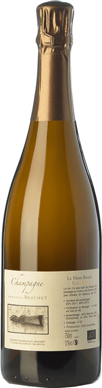 Envoi gratuit | Blanc mousseux Emmanuel Brochet Le Mont Benoît Grande Réserve A.O.C. Champagne Champagne France Pinot Noir, Chardonnay, Pinot Meunier 75 cl