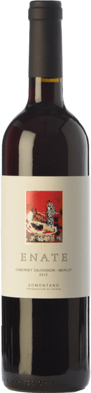 8,95 € | Red wine Enate Cabernet Sauvignon-Merlot Young D.O. Somontano Aragon Spain Merlot, Cabernet Sauvignon Bottle 75 cl