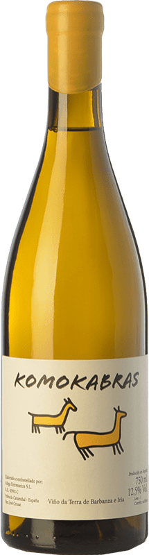 18,95 € | 白酒 Entre os Ríos Komokabras Amarillo 岁 I.G.P. Viño da Terra de Barbanza e Iria 加利西亚 西班牙 Albariño 75 cl