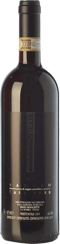 72,95 € Free Shipping | Red wine Enzo Boglietti Case Nere D.O.C.G. Barolo Piemonte Italy Nebbiolo Bottle 75 cl