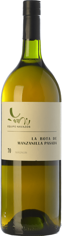 79,95 € | Fortified wine Equipo Navazos La Bota Nº 70 Manzanilla Pasada D.O. Manzanilla-Sanlúcar de Barrameda Andalusia Spain Palomino Fino Magnum Bottle 1,5 L