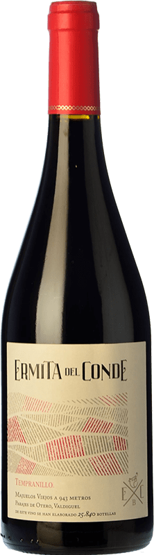 23,95 € 送料無料 | 赤ワイン Ermita del Conde 高齢者 I.G.P. Vino de la Tierra de Castilla y León