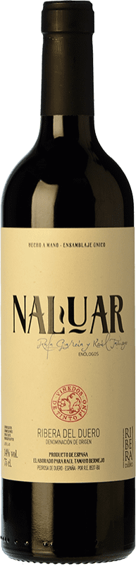 18,95 € | 红酒 Erre Vinos Naluar 岁 D.O. Ribera del Duero 卡斯蒂利亚莱昂 西班牙 Tempranillo 75 cl