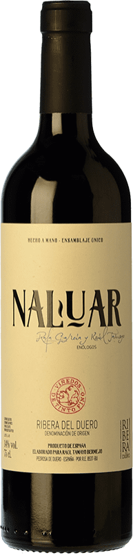 18,95 € 免费送货 | 红酒 Erre Vinos Naluar 岁 D.O. Ribera del Duero