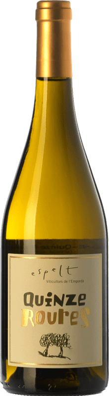 Envoi gratuit | Vin blanc Espelt Quinze Roures Crianza D.O. Empordà Catalogne Espagne Grenache Blanc, Grenache Gris Bouteille Magnum 1,5 L