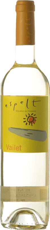 Spedizione Gratuita | Vino bianco Espelt Vailet Blanc D.O. Empordà Catalogna Spagna Grenache Bianca, Macabeo 75 cl