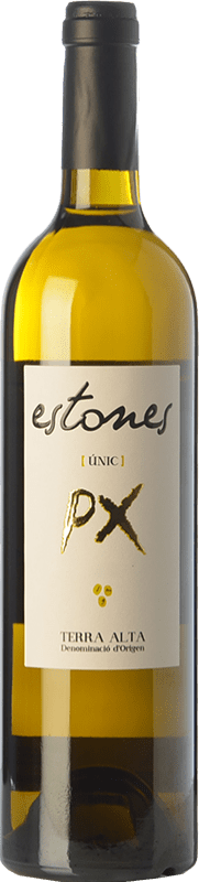 23,95 € Free Shipping | White wine Estones PX D.O. Terra Alta Catalonia Spain Pedro Ximénez Bottle 75 cl