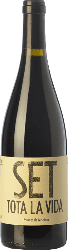 14,95 € | Red wine Estones de Mishima Set Tota La Vida Joven D.O. Montsant Catalonia Spain Syrah, Grenache, Carignan Bottle 75 cl