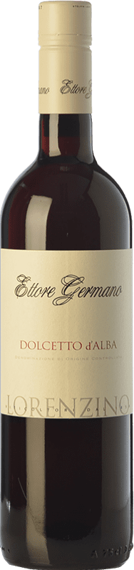 11,95 € Free Shipping | Red wine Ettore Germano Lorenzino D.O.C.G. Dolcetto d'Alba Piemonte Italy Dolcetto Bottle 75 cl
