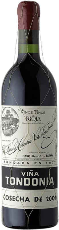166,95 € | Red wine López de Heredia Viña Bosconia Gran Reserva 2001 D.O.Ca. Rioja The Rioja Spain Tempranillo, Graciano, Mazuelo, Grenache Tintorera Bottle 75 cl