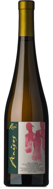 34,95 € Free Shipping | White wine Rosi Anisos I.G.T. Vallagarina Trentino Italy Chardonnay, Pinot White, Nosiola Bottle 75 cl