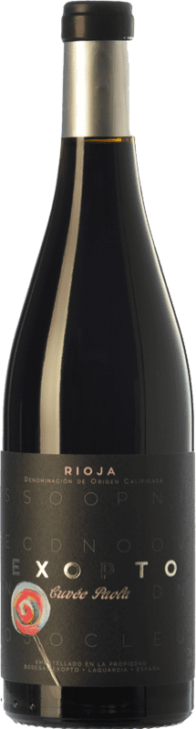 32,95 € | Red wine Exopto Cuvée Paola Aged D.O.Ca. Rioja The Rioja Spain Tempranillo, Grenache, Graciano Bottle 75 cl