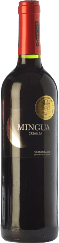 8,95 € | Красное вино Fábregas Mingua старения D.O. Somontano Арагон Испания Merlot, Cabernet Sauvignon 75 cl