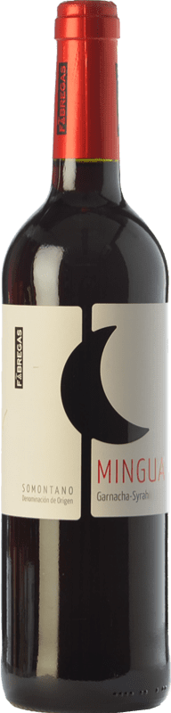 7,95 € | Red wine Fábregas Mingua Joven D.O. Somontano Aragon Spain Grenache, Cabernet Sauvignon Bottle 75 cl