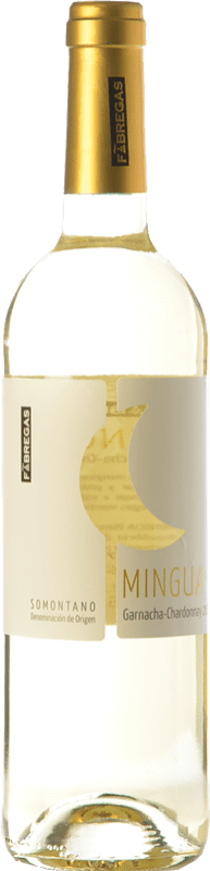 9,95 € | White wine Fábregas Mingua Joven D.O. Somontano Aragon Spain Grenache White, Chardonnay Bottle 75 cl