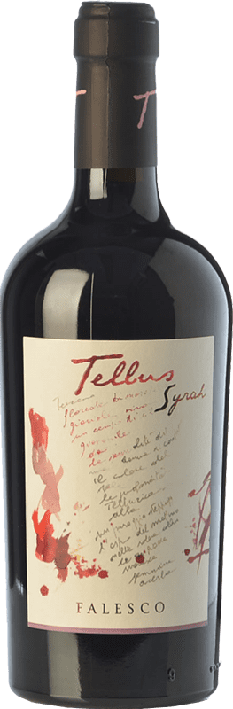 14,95 € Free Shipping | Red wine Falesco Tellus I.G.T. Lazio Lazio Italy Syrah Bottle 75 cl