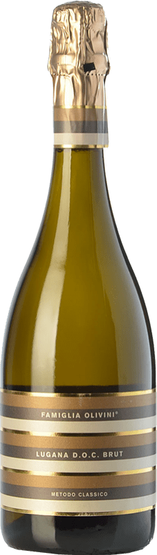 17,95 € | 白起泡酒 Olivini Metodo Classico 香槟 D.O.C. Lugana 伦巴第 意大利 Trebbiano di Lugana 75 cl