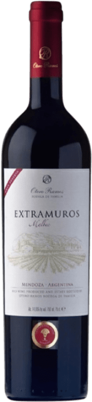 56,95 € | Красное вино Otero Ramos Extramuros Гранд Резерв I.G. Mendoza Мендоса Аргентина Malbec 75 cl