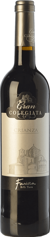 12,95 € Free Shipping | Red wine Fariña Gran Colegiata Crianza D.O. Toro Castilla y León Spain Tinta de Toro Bottle 75 cl