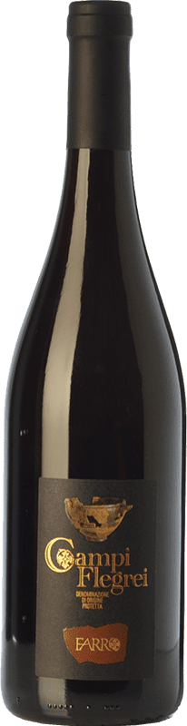 Free Shipping | Red wine Farro D.O.C. Campi Flegrei Campania Italy Piedirosso 75 cl