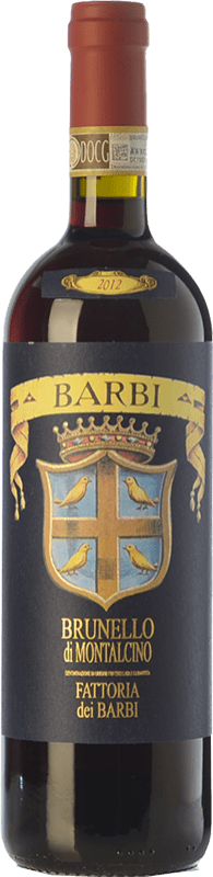 46,95 € Free Shipping | Red wine Fattoria dei Barbi D.O.C.G. Brunello di Montalcino Tuscany Italy Sangiovese Bottle 75 cl