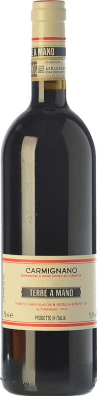 34,95 € | Rotwein Fattoria di Bacchereto Terre a Mano D.O.C.G. Carmignano Toskana Italien Cabernet Sauvignon, Sangiovese, Canaiolo Schwarz 75 cl