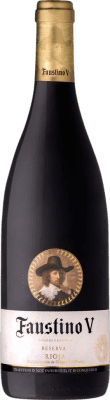 Бесплатная доставка | Красное вино Faustino V Резерв D.O.Ca. Rioja Ла-Риоха Испания Tempranillo, Mazuelo 75 cl