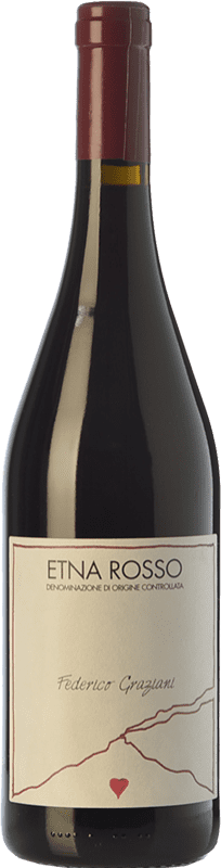 21,95 € Free Shipping | Red wine Federico Graziani Rosso D.O.C. Etna Sicily Italy Grenache, Nerello Mascalese, Nerello Cappuccio Bottle 75 cl