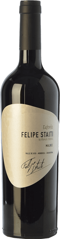 18,95 € 免费送货 | 红酒 Felipe Staiti Euforia 预订 I.G. Valle de Uco