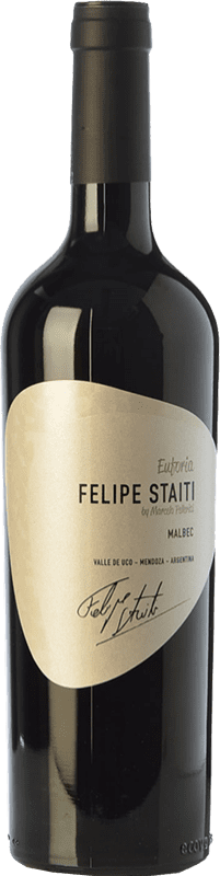 17,95 € Free Shipping | Red Wine Felipe Staiti Euforia Reserve — Aged I.G. Valle de Uco