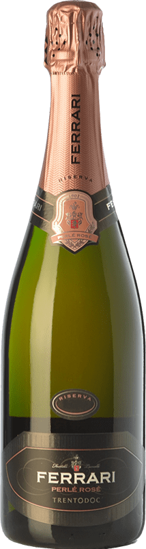 送料無料 | ロゼスパークリングワイン Ferrari Perlé Rosé D.O.C. Trento トレンティーノ イタリア Pinot Black, Chardonnay 75 cl