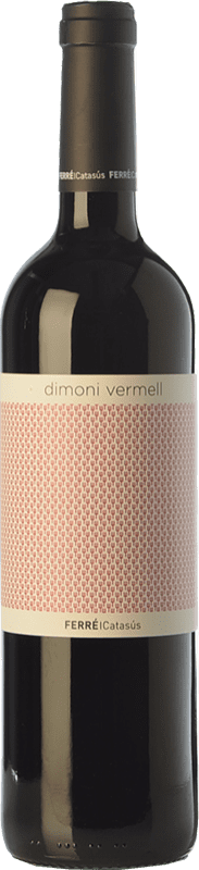 9,95 € Spedizione Gratuita | Vino rosso Ferré i Catasús Dimoni Vermell Giovane D.O. Terra Alta