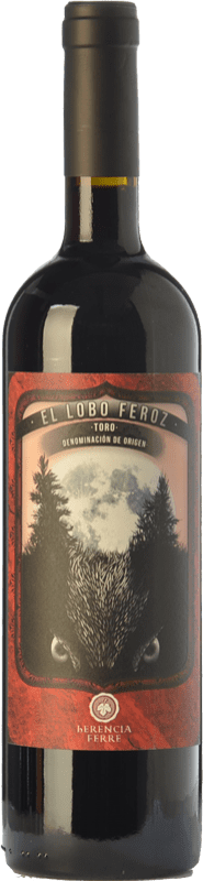 9,95 € Free Shipping | Red wine Ferré i Catasús El Lobo Feroz Joven D.O. Toro Castilla y León Spain Tinta de Toro Bottle 75 cl