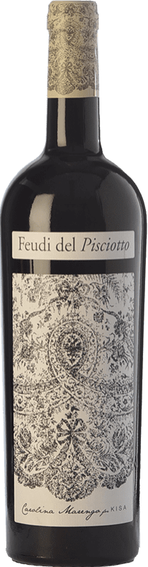 17,95 € 免费送货 | 红酒 Feudi del Pisciotto Kisa I.G.T. Terre Siciliane