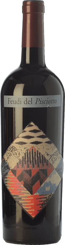 19,95 € Free Shipping | Red wine Feudi del Pisciotto Cabernet Missoni I.G.T. Terre Siciliane Sicily Italy Cabernet Sauvignon Bottle 75 cl