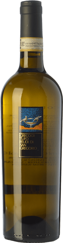 14,95 € Free Shipping | White wine Feudi di San Gregorio D.O.C.G. Greco di Tufo  Campania Italy Greco Bottle 75 cl