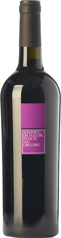 Бесплатная доставка | Красное вино Feudi di San Gregorio D.O.C. Aglianico del Vulture Базиликата Италия Aglianico — Аглианико 75 cl