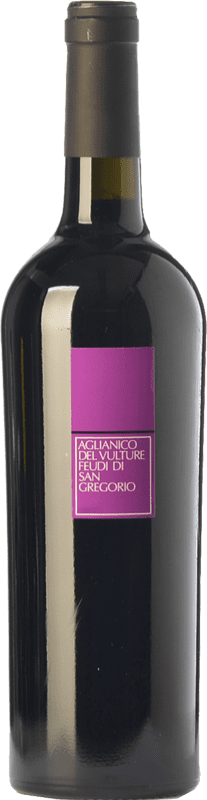 18,95 € Spedizione Gratuita | Vino rosso Feudi di San Gregorio D.O.C. Aglianico del Vulture