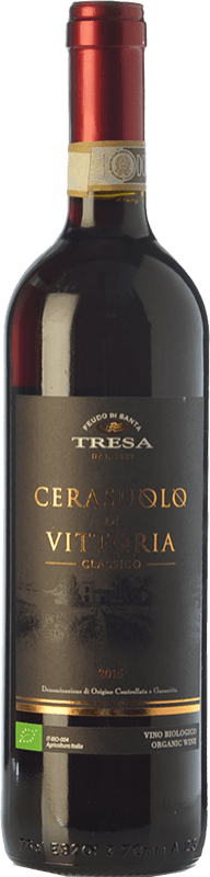17,95 € | 红酒 Feudo di Santa Tresa D.O.C.G. Cerasuolo di Vittoria 西西里岛 意大利 Nero d'Avola, Frappato 75 cl
