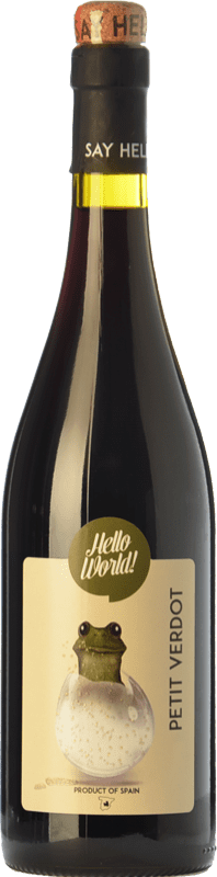 5,95 € | Red wine Finca La Estacada Hello World Young I.G.P. Vino de la Tierra de Castilla Castilla la Mancha Spain Petit Verdot Bottle 75 cl