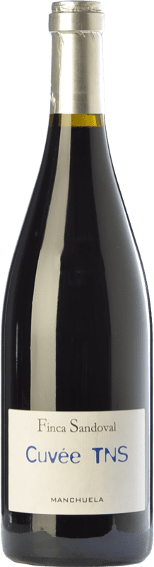 29,95 € Free Shipping | Red wine Finca Sandoval Cuvée TNS Crianza D.O. Manchuela Castilla la Mancha Spain Syrah, Touriga Nacional Bottle 75 cl