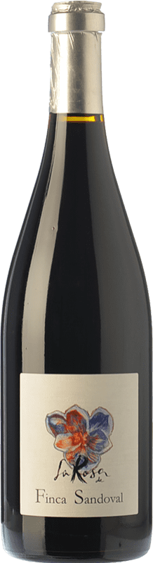 28,95 € Free Shipping | Red wine Finca Sandoval La Rosa Joven D.O. Manchuela Castilla la Mancha Spain Syrah, Grenache Tintorera Bottle 75 cl