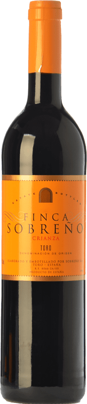 10,95 € Free Shipping | Red wine Finca Sobreño Crianza D.O. Toro Castilla y León Spain Tinta de Toro Bottle 75 cl